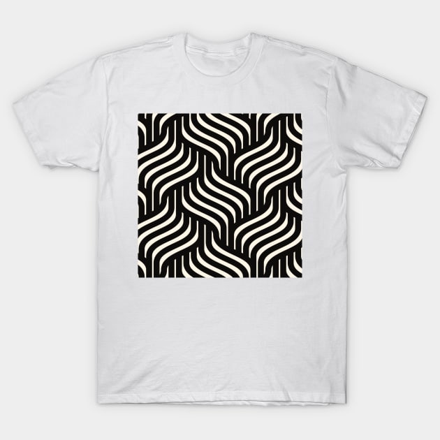 Calligraphy pattern T-Shirt by stupidpotato1